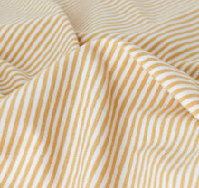 Load image into Gallery viewer, Bamboo/Organic Cotton Jersey Stripe  - Gold Stripes