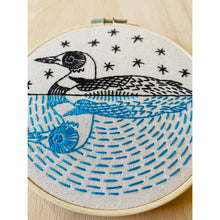 Load image into Gallery viewer, LOON - COMPLETE EMBROIDERY KIT