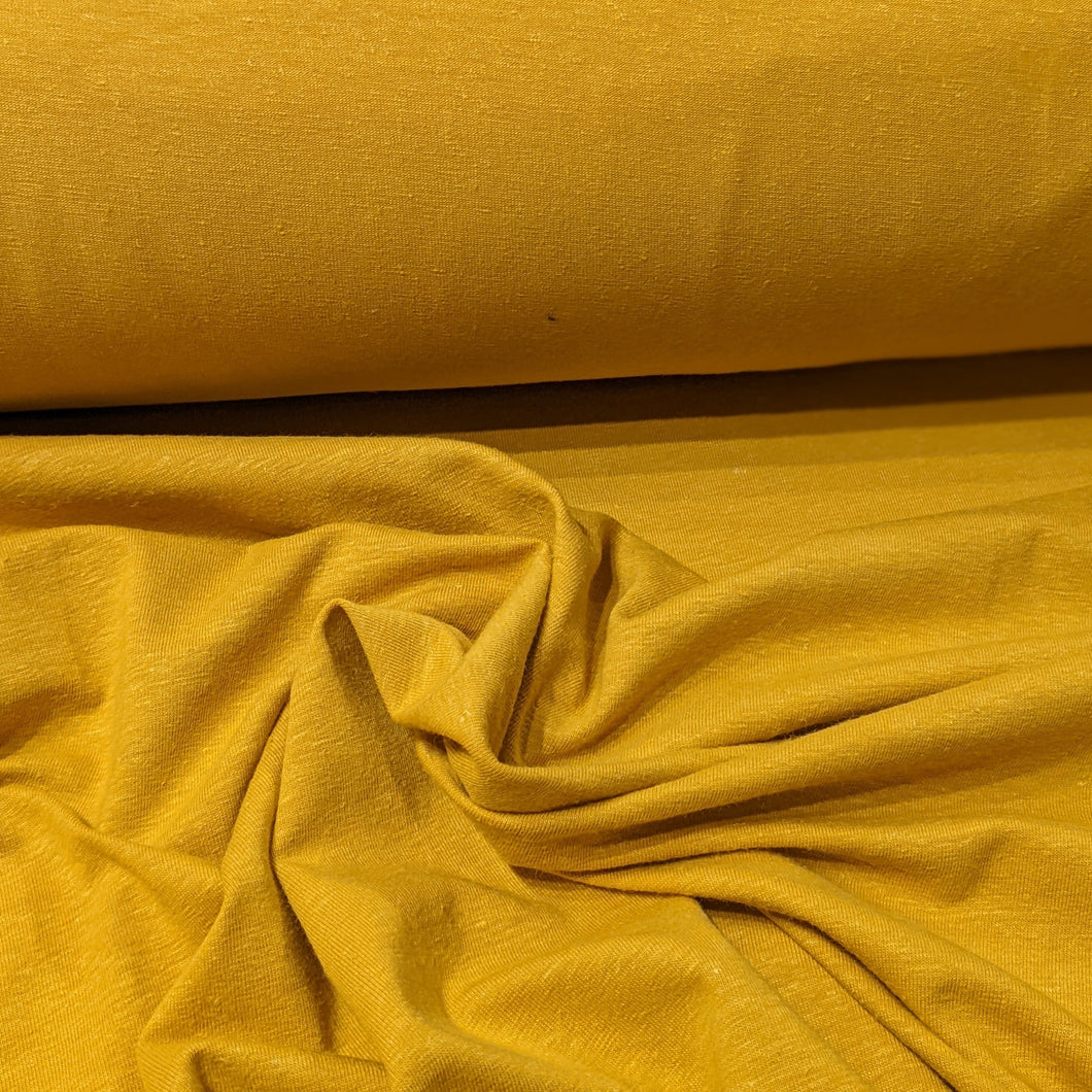 Lyocell (TENCEL™) / Cotton Jersey - 1/2 meter - Nugget Gold