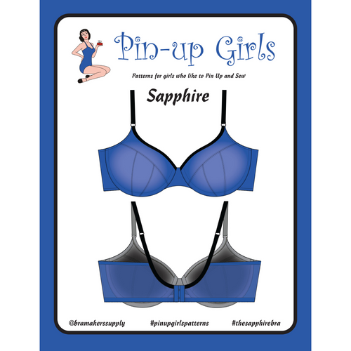 INGRID NON-WIRED BRA - PAPER PATTERN – The Makehouse Co-op