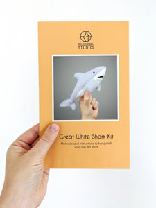 Great White Shark Hand Stitching Felt Kit