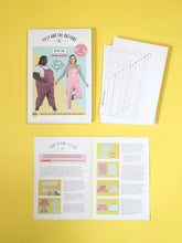 Load image into Gallery viewer, Erin Dungarees or Overalls by Tilly And The Buttons - Paper Pattern