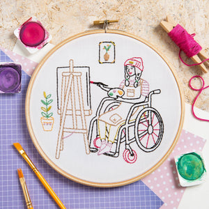 Wonderful Women - Create - Embroidery Kit by Hawthorn Handmade