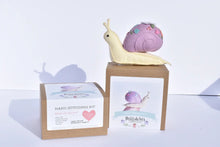 Load image into Gallery viewer, STUFFED SNAIL HAND SEWING KIT - Garden Snail