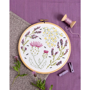 Highland Heathers Embroidery Kit by Hawthorn Handmade