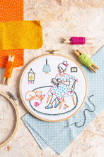 Load image into Gallery viewer, Wonderful Women - Relax - Embroidery Kit by Hawthorn Handmade
