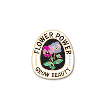Load image into Gallery viewer, Flower Power Enamel Pin