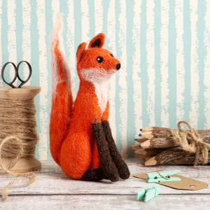 Fox Needle Felting Kit by Hawthorn Handmade