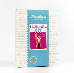 Fox Needle Felting Kit by Hawthorn Handmade
