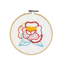 Load image into Gallery viewer, New Rose Embroidery Kit by Creative Journeys