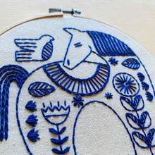 Load image into Gallery viewer, Holiday Hygge Horse - Complete Embroidery Kit