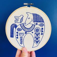 Load image into Gallery viewer, Holiday Hygge Horse - Complete Embroidery Kit