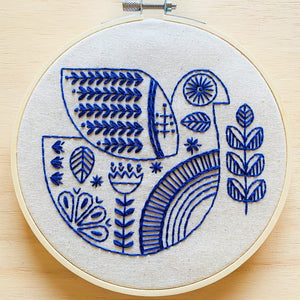 HOLIDAY HYGGE DOVE - COMPLETE EMBROIDERY KIT