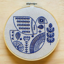 Load image into Gallery viewer, HOLIDAY HYGGE DOVE - COMPLETE EMBROIDERY KIT
