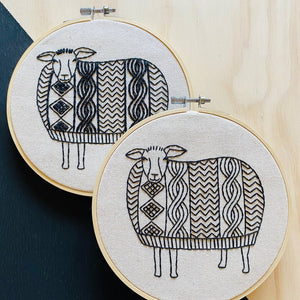 Sweater Weather - Complete Embroidery Kit