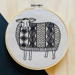 Sweater Weather - Complete Embroidery Kit