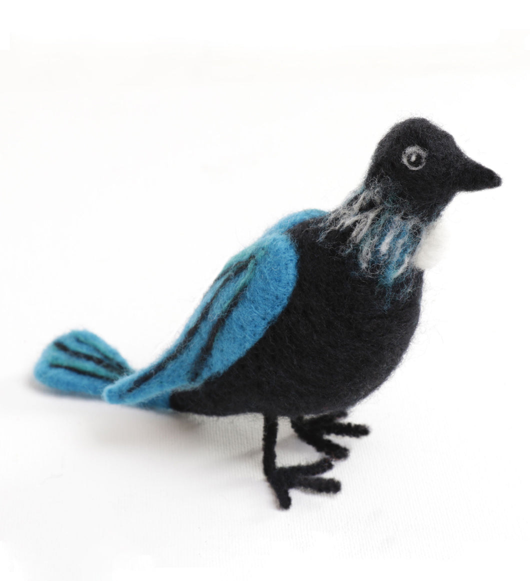 Tui (Bird) Needle Felting Kit by Ashford