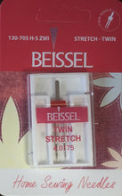 Load image into Gallery viewer, Machine Needles - Twin Stretch (Beissel)
